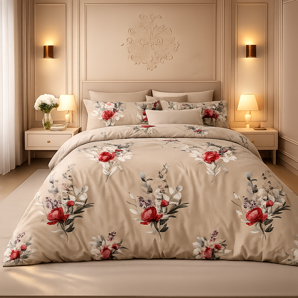 Gold Living Signature 3 Pcs Bed Sheet Set - Honey Mustard Colour