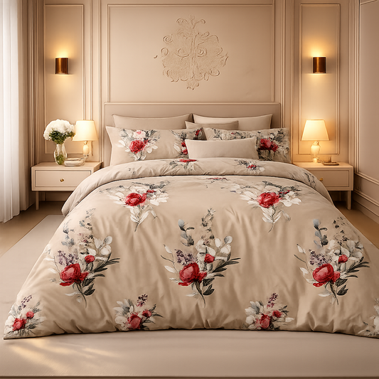 Gold Living Signature 3 Pcs Bed Sheet Set - Honey Mustard Colour