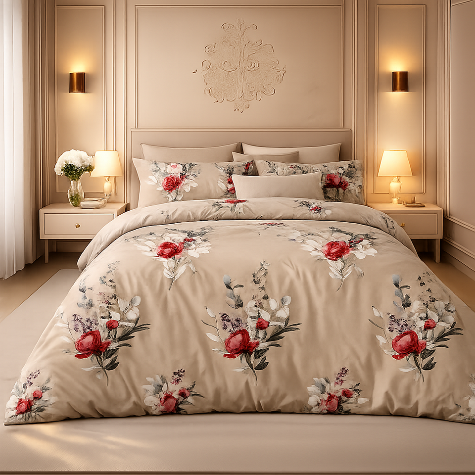 Gold Living Signature 3 Pcs Bed Sheet Set - Honey Mustard Colour