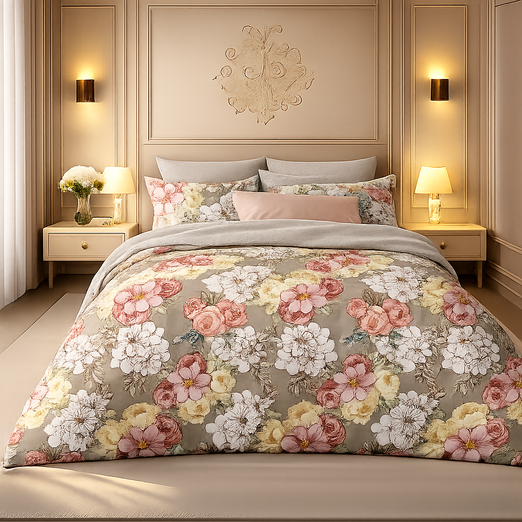 Gold Living Signature 3 Pcs Bed Sheet Set - Sage Green Colour