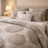 Gold Living Signature 3 Pcs Bed Sheet Set - Greige Colour