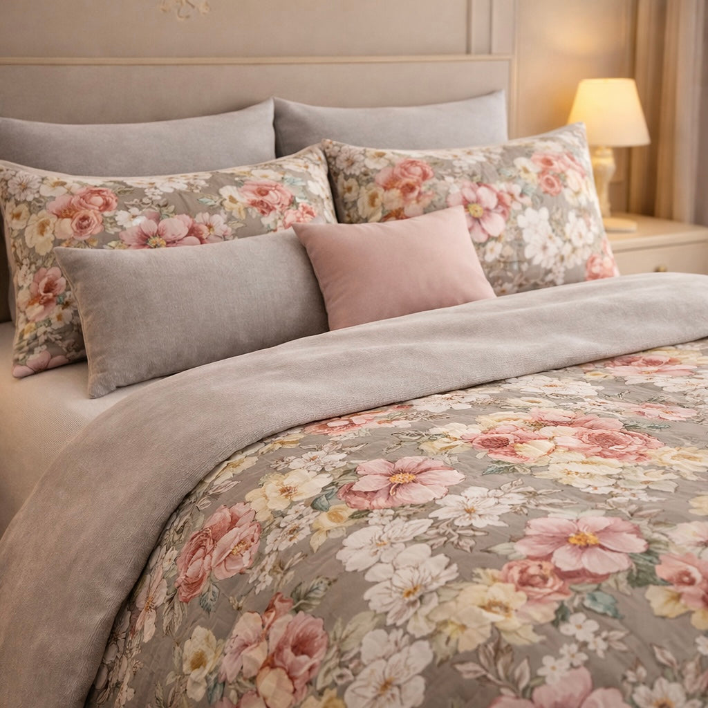Gold Living Signature 3 Pcs Bed Sheet Set - Sage Green Colour
