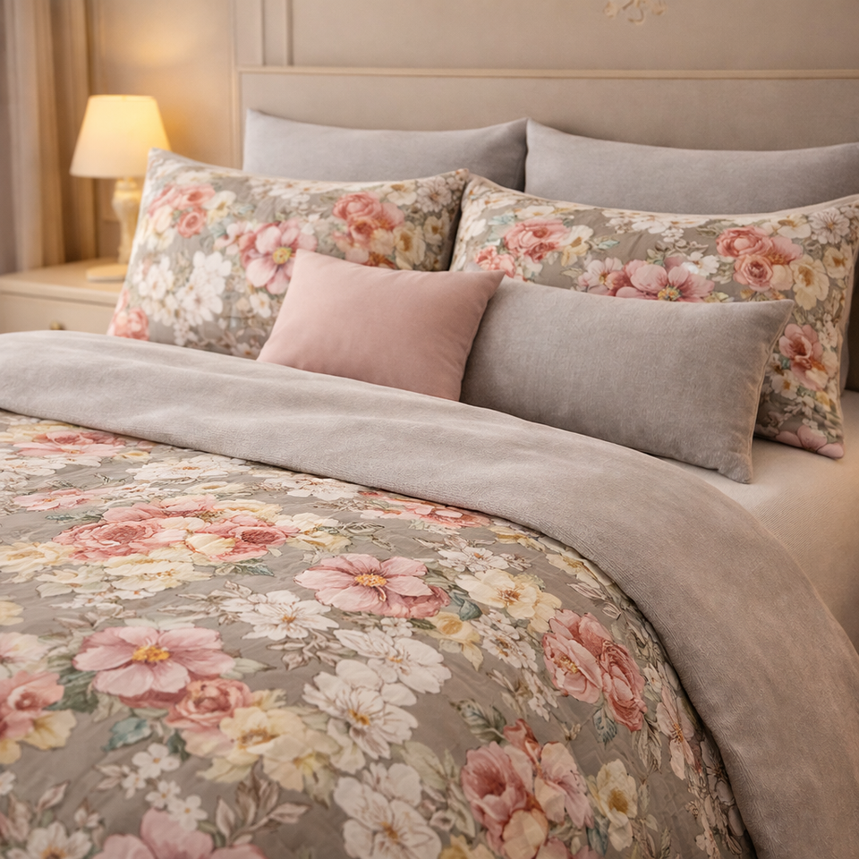Gold Living Signature 3 Pcs Bed Sheet Set - Sage Green Colour
