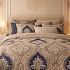 Gold Living Signature 3 Pcs Bed Sheet Set - Brown Colour