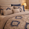 Gold Living Signature 3 Pcs Bed Sheet Set - Brown Colour