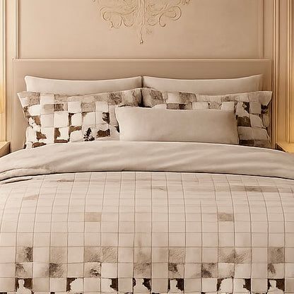 Gold Living Signature 3 Pcs Bed Sheet Set - Taupe Colour