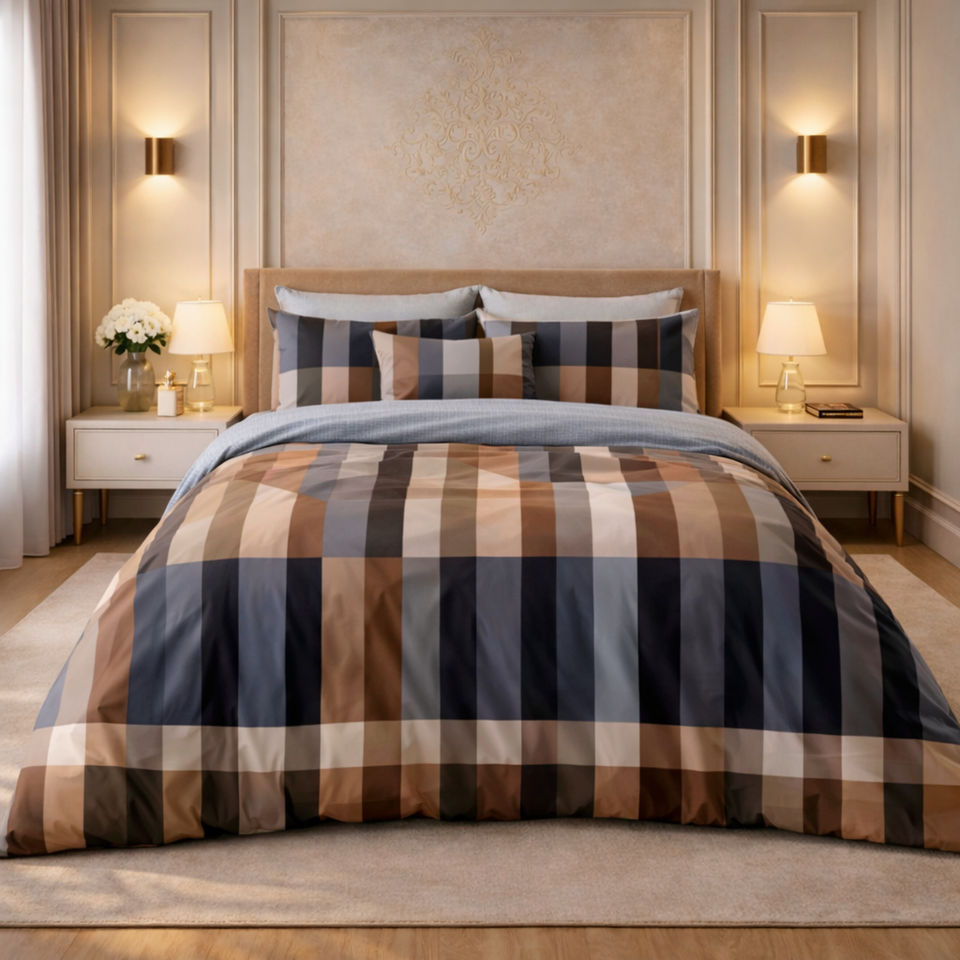 Gold Living Signature 3 Pcs Bed Sheet Set - Multicolor