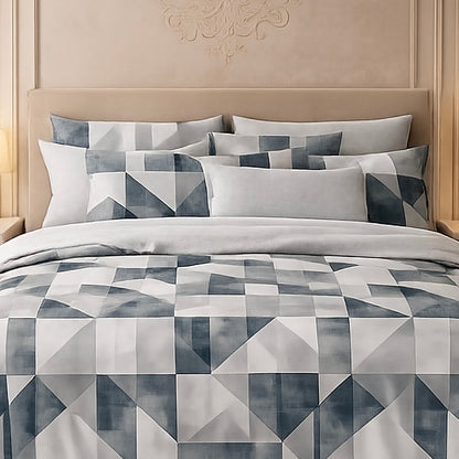 Gold Living Signature 3 Pcs Bed Sheet Set - Silver Colour
