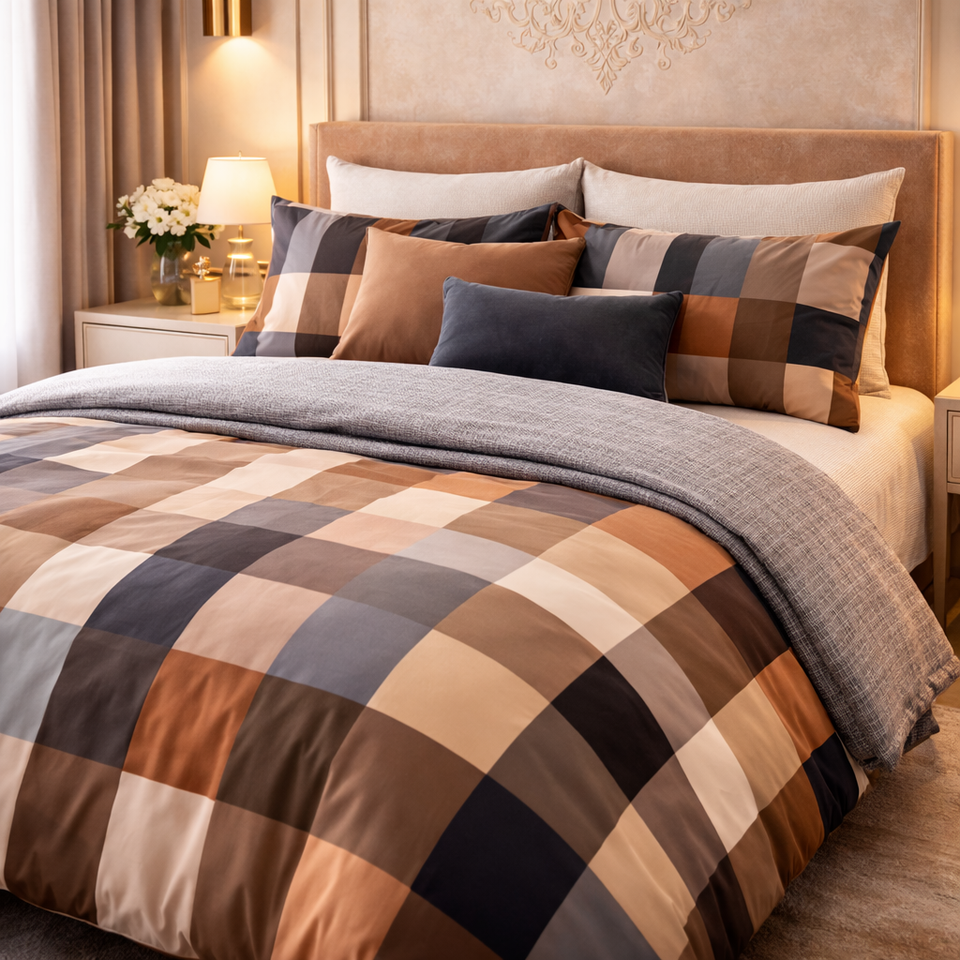 Gold Living Signature 3 Pcs Bed Sheet Set - Multicolor