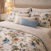 Gold Living Signature 3 Pcs Bed Sheet Set - Off White Colour