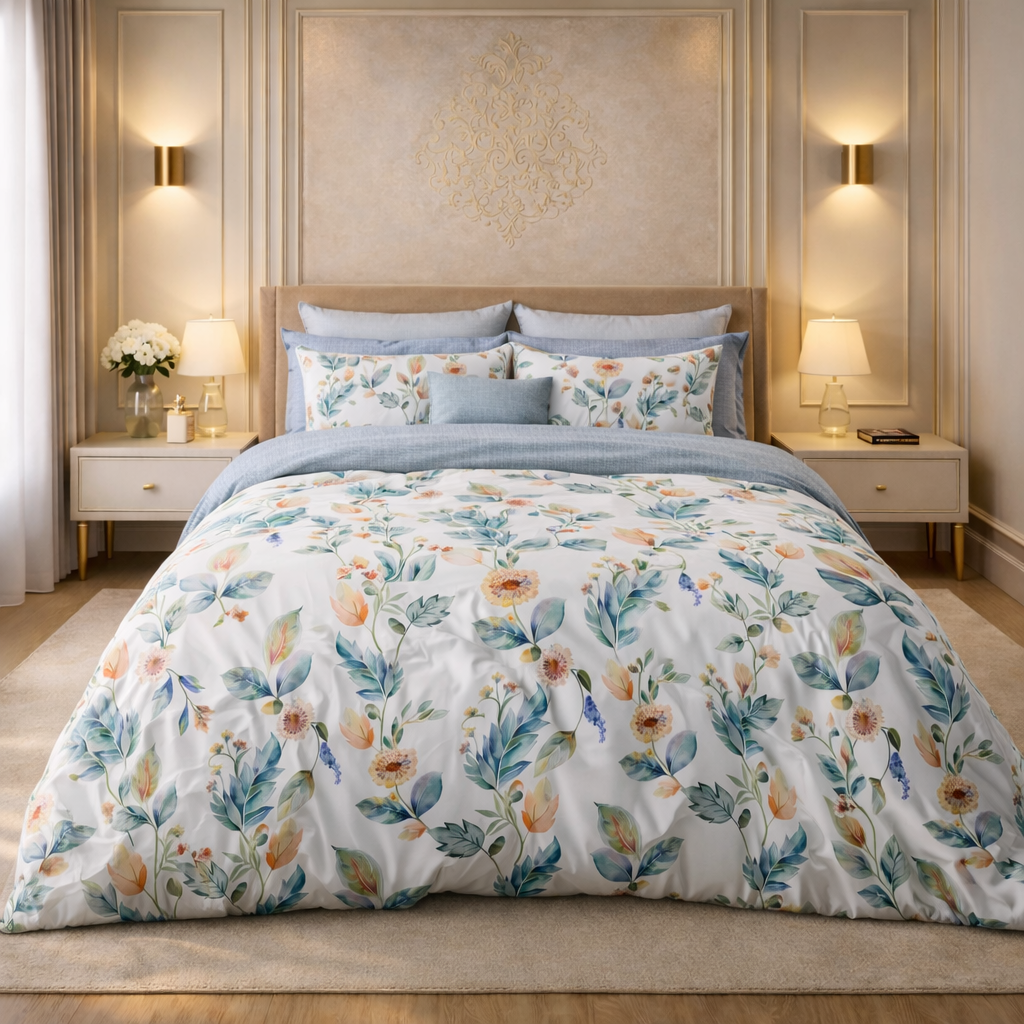 Gold Living Signature 3 Pcs Bed Sheet Set - White Colour