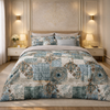 Gold Living Signature 3 Pcs Bed Sheet Set - Blue Colour