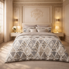 Gold Living Signature 3 Pcs Bed Sheet Set - Light Beige Colour