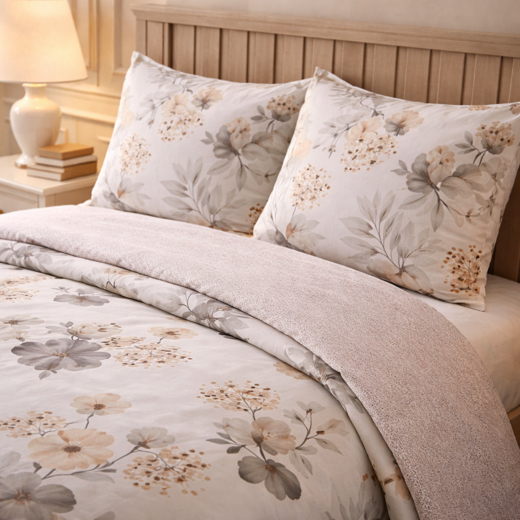 Gold Living Signature 3 Pcs Bed Sheet Set - off White Colour