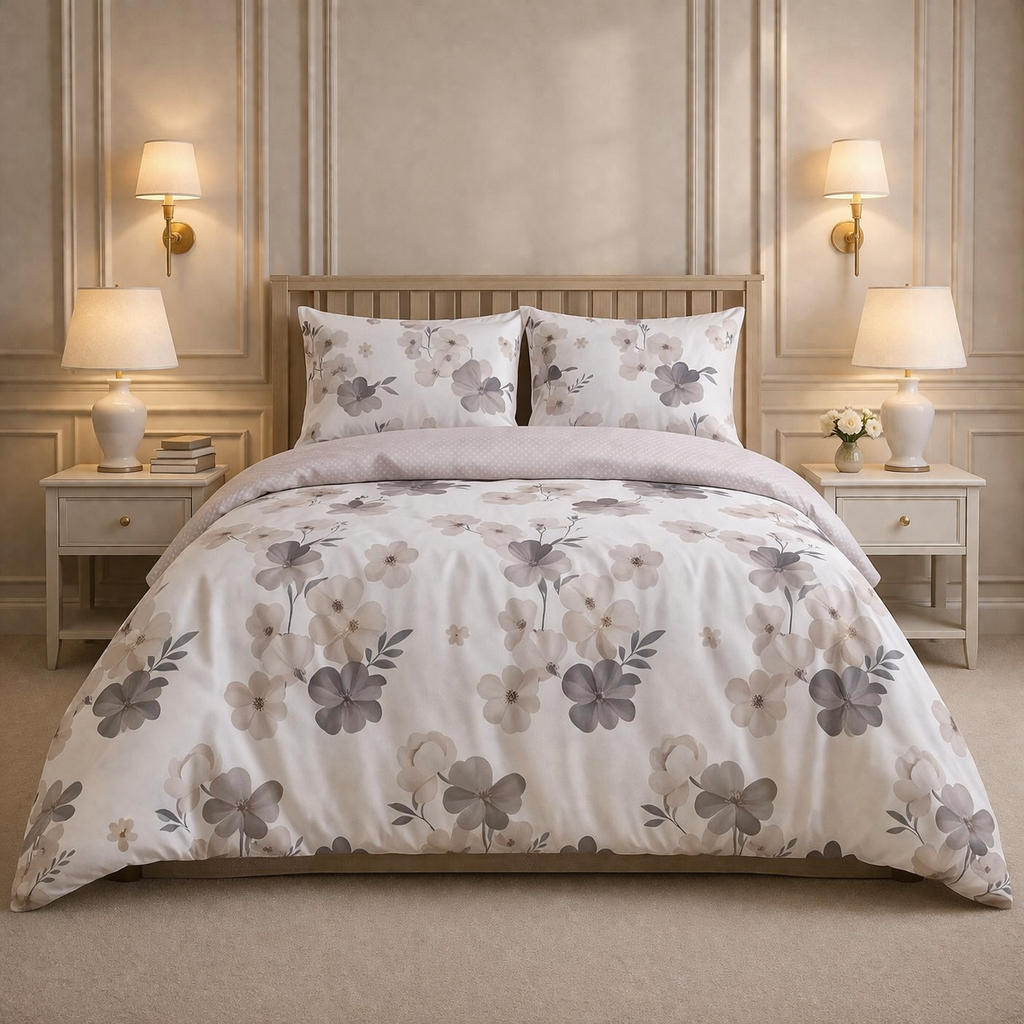 Gold Living Signature 3 Pcs Bed Sheet Set - off White Colour