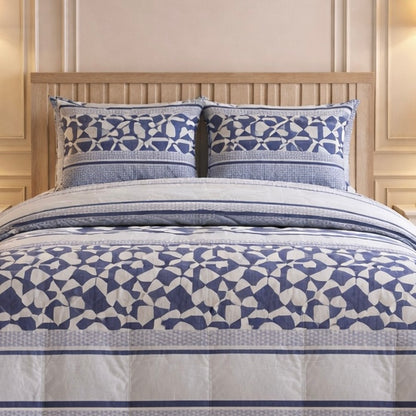 Gold Living Signature 3 Pcs Bed Sheet Set - Navy Blue Colour