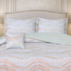 Gold Living Signature Quilted 5 Pcs Bed Spread Set Poly Bag - Beige Colour