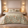 Gold Living Signature 5 Pcs Fitted Bed Sheet Set Poly Bag - Light Green Colour