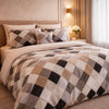 Gold Living Signature 5 Pcs Fitted Bed Sheet Set Poly Bag - White Colour