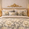 Gold Living Signature 5 Pcs Fitted Bed Sheet Set Poly Bag - Dark Grey Colour