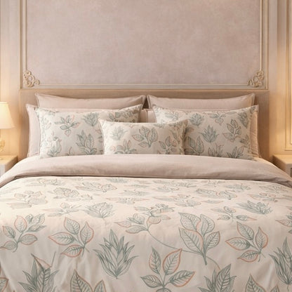 Gold Living Signature 5 Pcs Fitted Bed Sheet Set Poly Bag - Off White Color