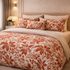 Gold Living Signature 5 Pcs Fitted Bed Sheet Set Poly Bag - Dark Brown Color