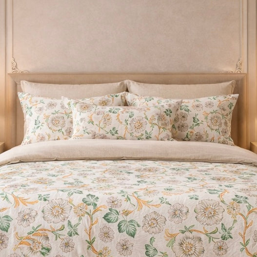 Gold Living Signature 5 Pcs Fitted Bed Sheet Set Poly Bag - Light Beige Colour