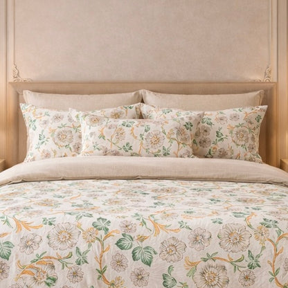 Gold Living Signature 5 Pcs Fitted Bed Sheet Set Poly Bag - Light Beige Colour