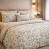 Gold Living Signature 5 Pcs Fitted Bed Sheet Set Poly Bag - Light Beige Colour
