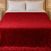 Golden Loom Warmth Fleece Blanket King Size - Red Colour