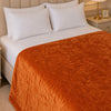 Golden Loom Warmth Fleece Blanket King Size - Gold Colour