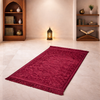 Hijaz Luxe Prayer Mat - Ruby Red Colour