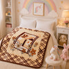 Little Cloud Baby Cot Blanket Box - Beige Colour