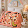 Little Cloud Baby Cot Blanket Box - Sunset Clay Colour
