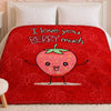 Little Cloud Baby Cot Blanket Box - Red Colour