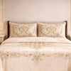 Loft Colorado 7 Pcs Bed Spread Cloudy Set Box - Fawn Colour
