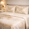 Loft Colorado 7 Pcs Bed Spread Cloudy Set Box - Fawn Colour