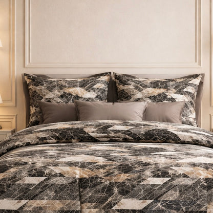 Comforter Single Bed Moon Soft Luxe Series Poly Bag - Classic Leopard Colour
