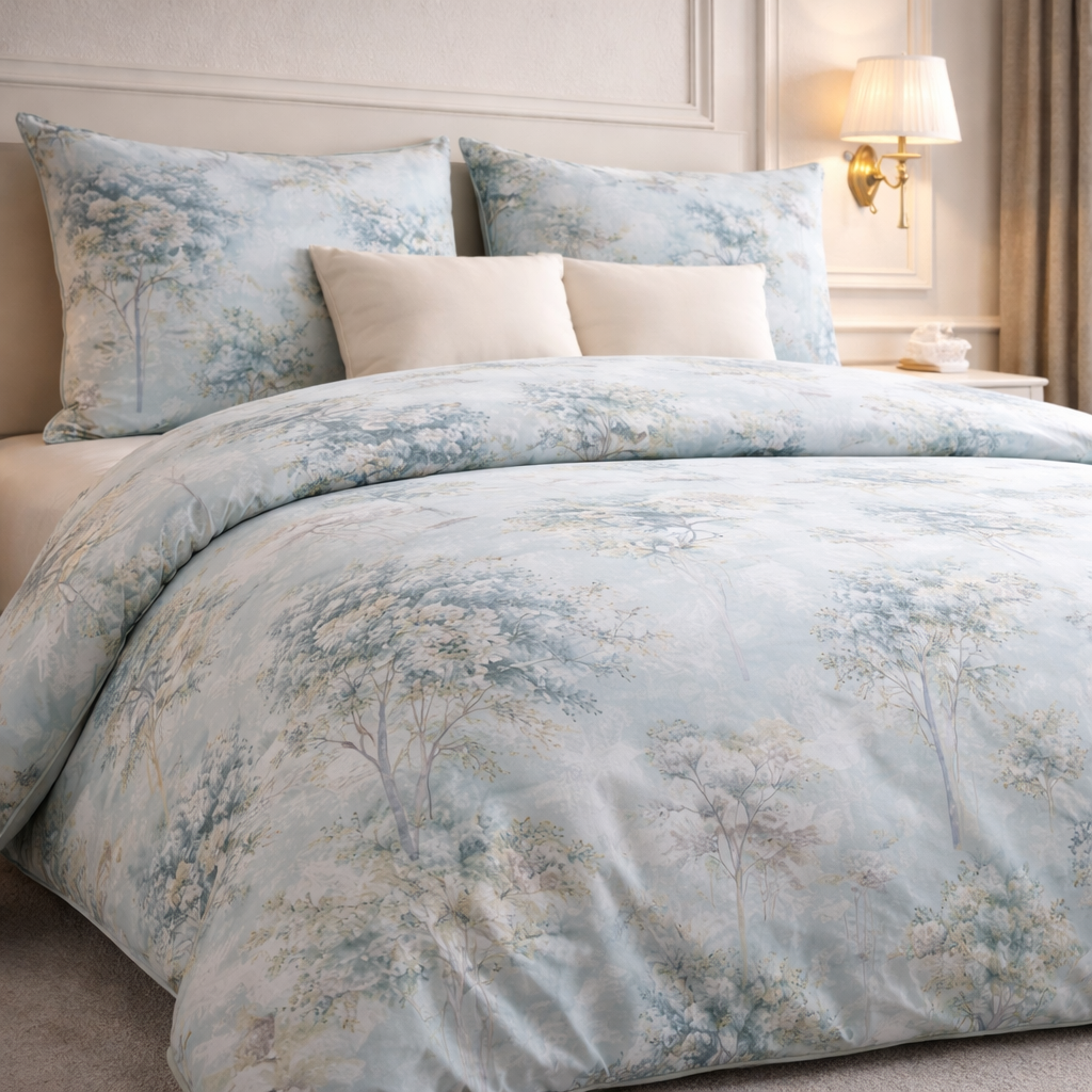 Comforter Single Bed Moon Soft Luxe Series Poly Bag - Sage Green Colour