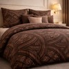 Comforter Single Bed Moon Soft Luxe Series Poly Bag - Dark Walnut Colour