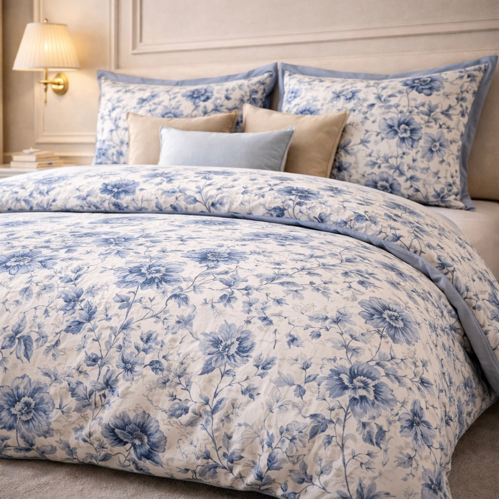 Comforter Single Bed Moon Soft Luxe Series Poly Bag - Midnight Plum Colour