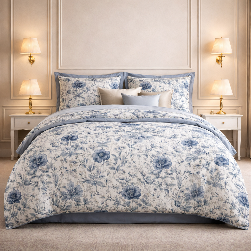 Comforter Single Bed Moon Soft Luxe Series Poly Bag - Midnight Plum Colour