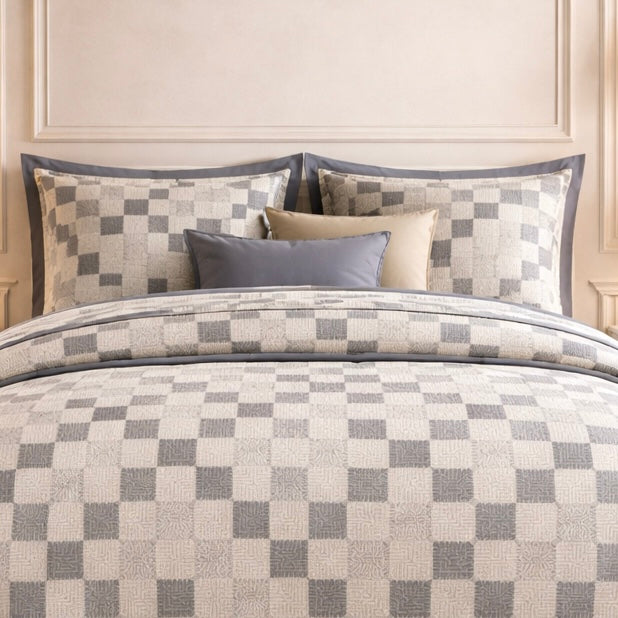 Comforter Single Bed Moon Soft Luxe Series Poly Bag - Light Oatmeal Colour