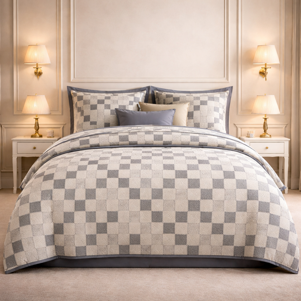 Comforter Single Bed Moon Soft Luxe Series Poly Bag - Light Oatmeal Colour