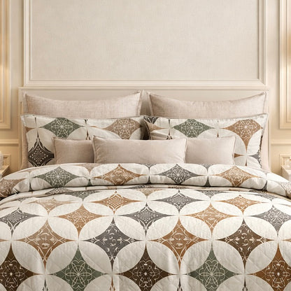 Comforter Single Bed Moon Soft Luxe Series Poly Bag - Light Beige Colour