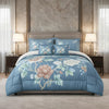 Comforter 6 Pcs Set Mora Aurora Spain Poly Bag - Blue Colour