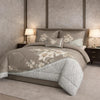 Comforter 6 Pcs Set Mora Aurora Spain Poly Bag - Light Gray Colour