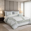 Comforter 6 Pcs Set Mora Aurora Spain Poly Bag - Gray Colour
