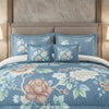 Comforter 6 Pcs Set Mora Aurora Spain Poly Bag - Blue Colour