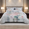 Comforter 6 Pcs Set Mora Aurora Spain Poly Bag - Gray Colour